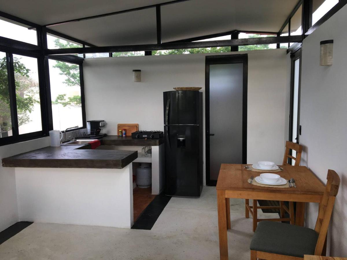 Bungalow Doble Con Vista Parcial Al Mar, Cocina Completa Villa Cuatunalco Ngoại thất bức ảnh